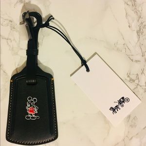Coach X Disney Luggage Tag